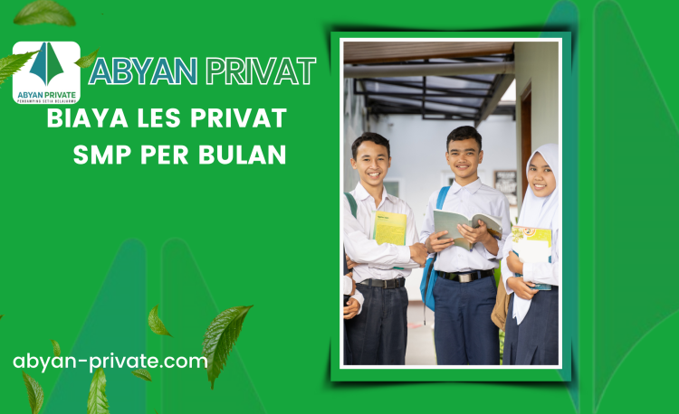 biaya les privat SMP per bulan