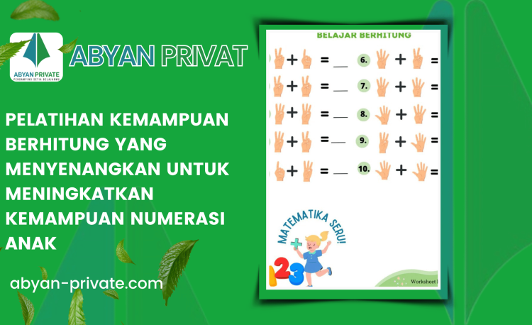 Pelatihan Kemampuan Berhitung yang Menyenangkan untuk Meningkatkan Kemampuan Numerasi Anak